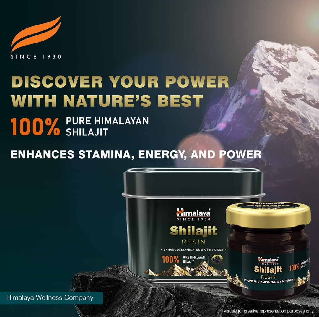 Himalaya Shilajit Resin | 20 g | Enhances Stamina, Energy, and Power | 100% Pure Himalayan *Shilajit
