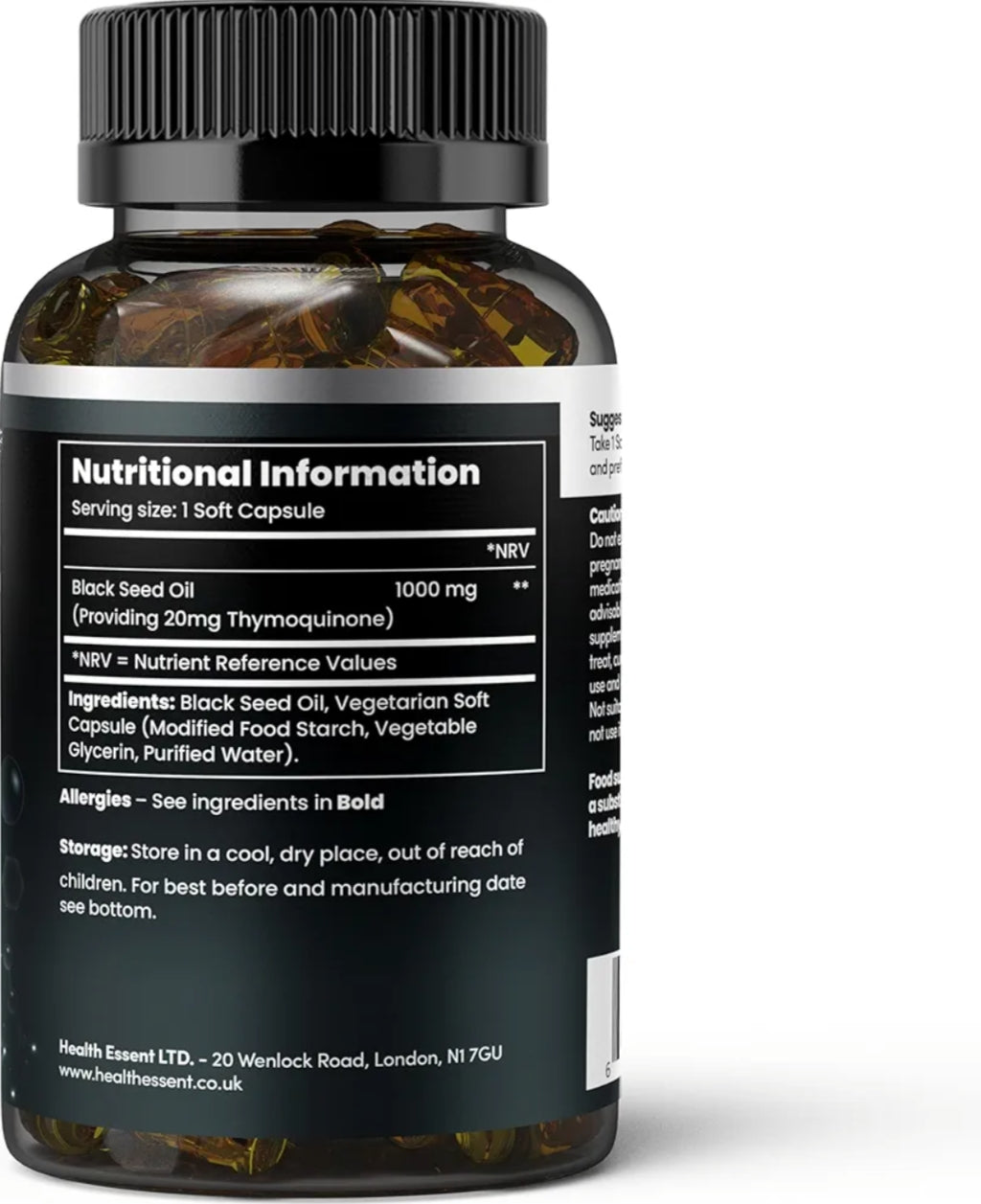 HealthEssent Black Seed Oil 1000mg