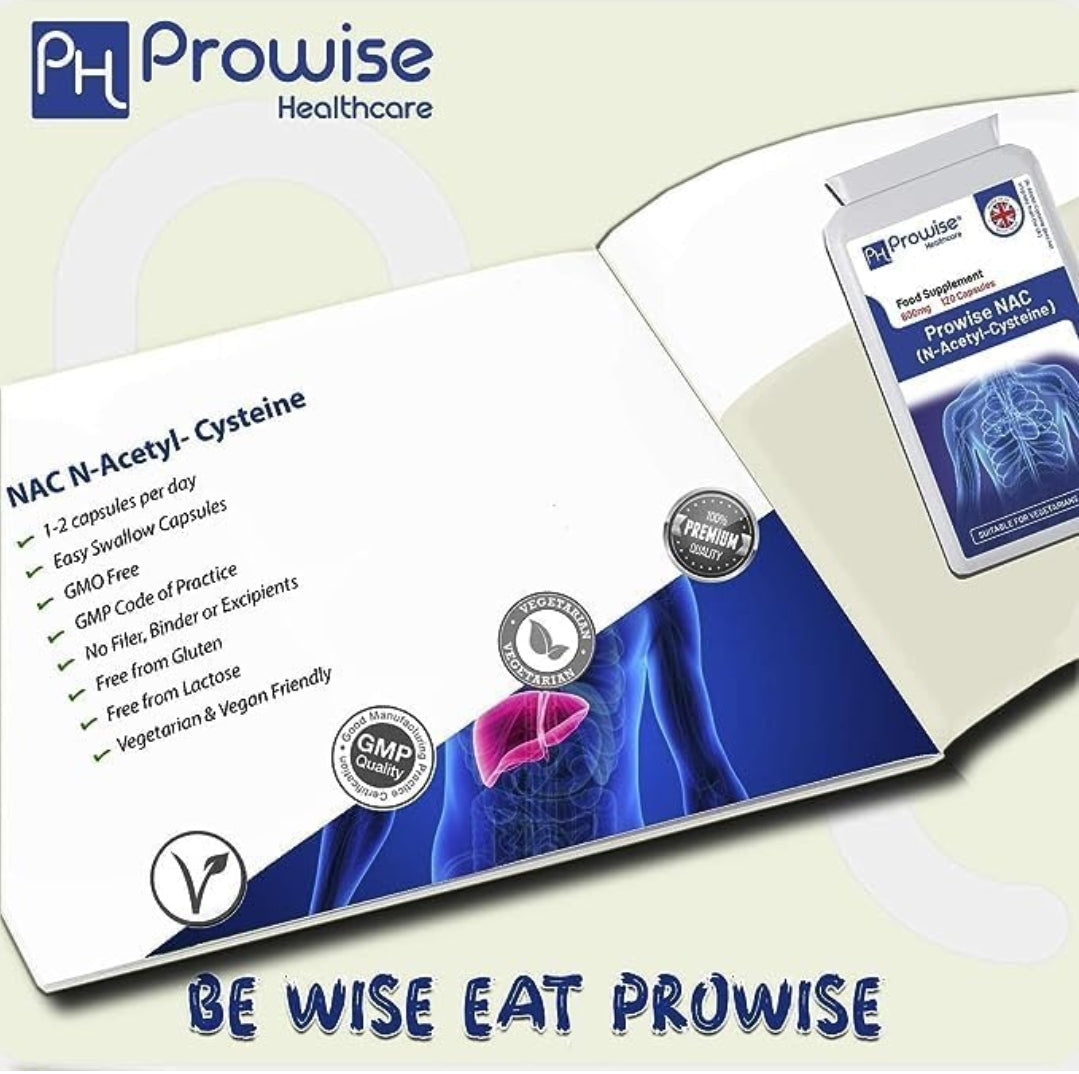Prowise NAC N-Acetyl-Cysteine 600mg