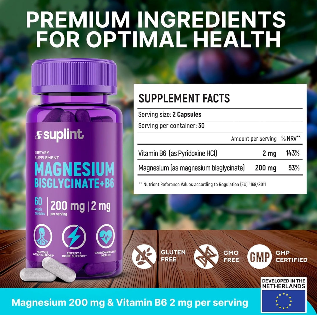 Magnesium Bisglycinate with Vitamin B6