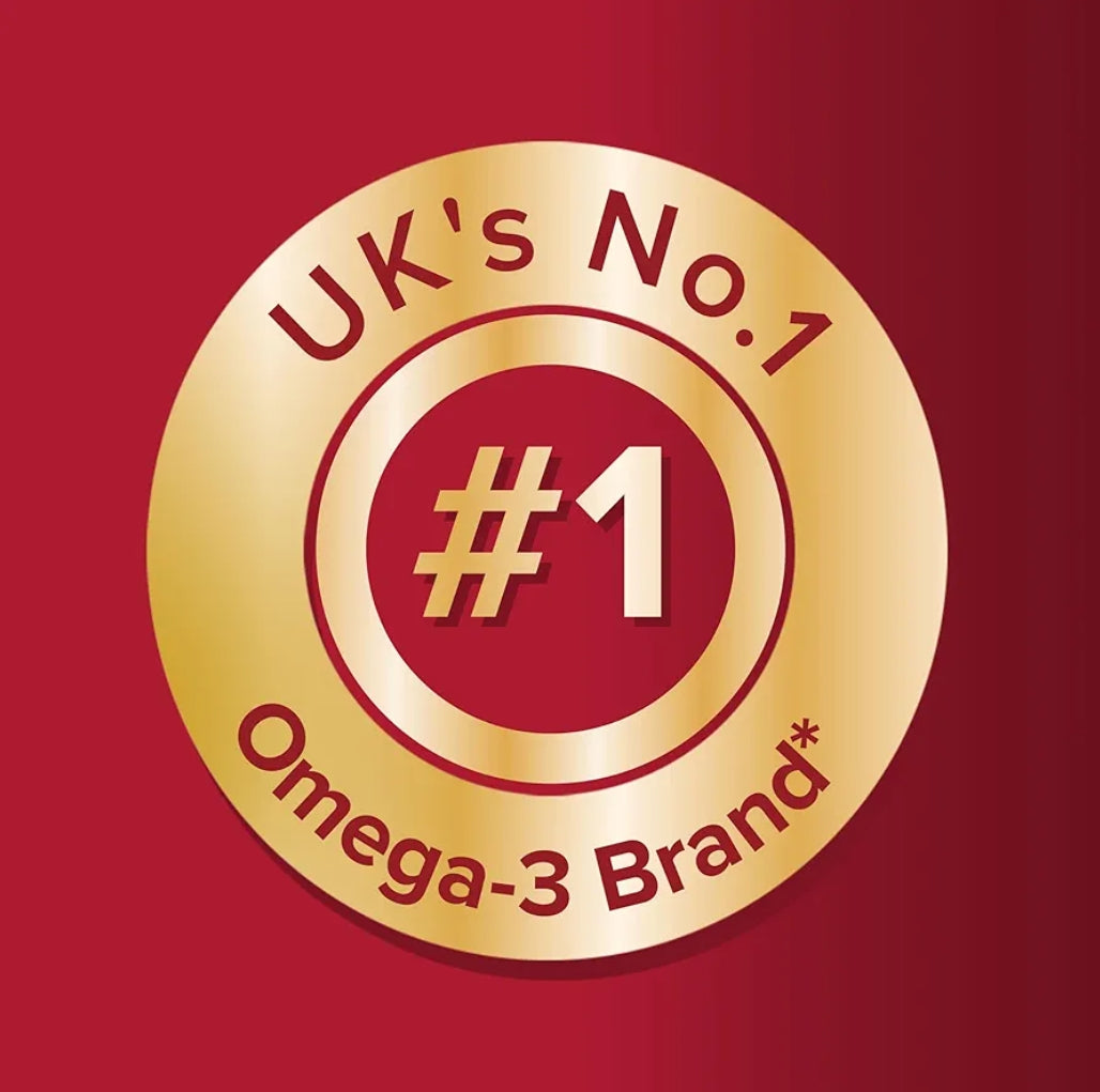 Seven Seas Omega-3 Fish Oil and Magnesium, Omega-3 Plus Vitamin D for Whole Body