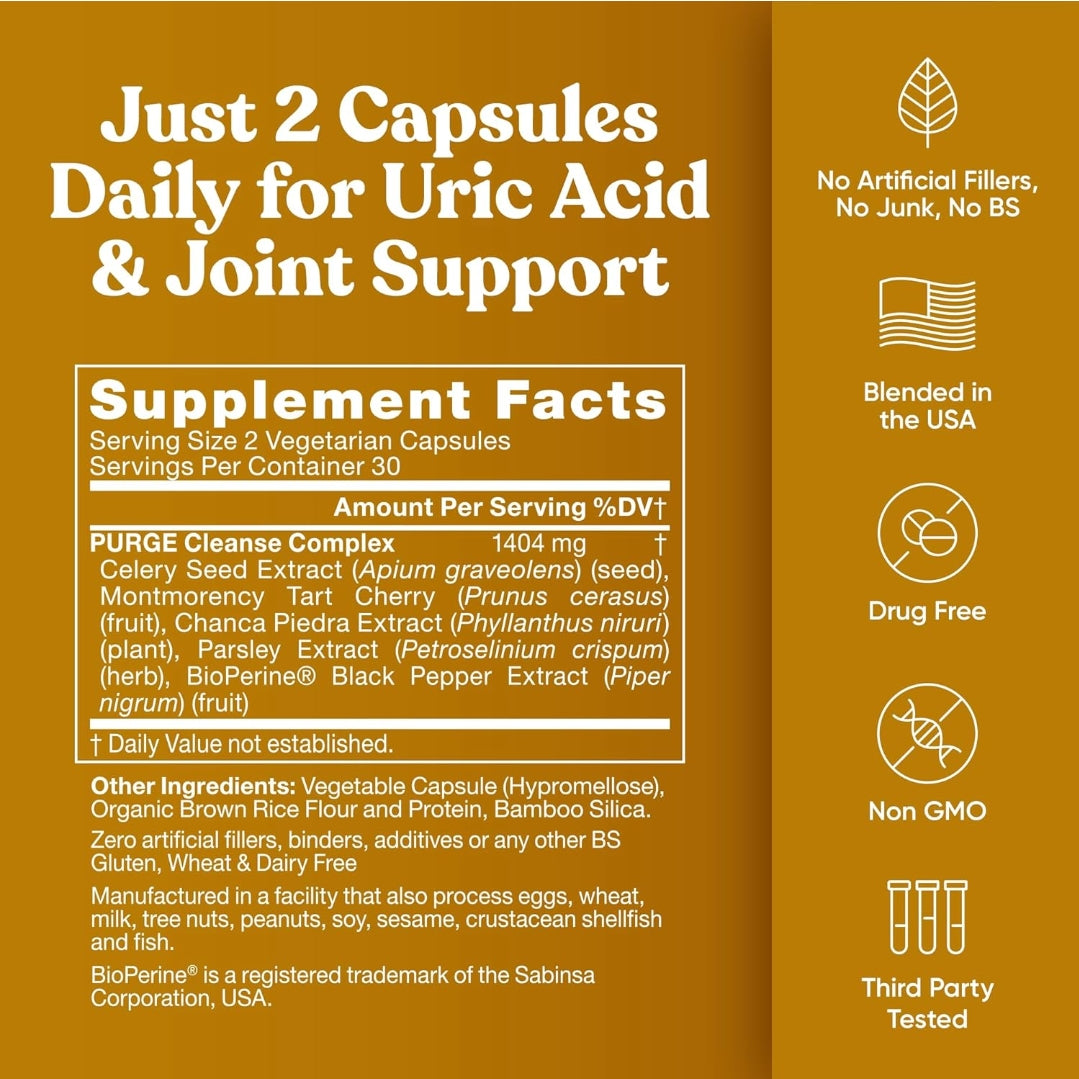 Eu Natural Purge! Uric Acid Flush