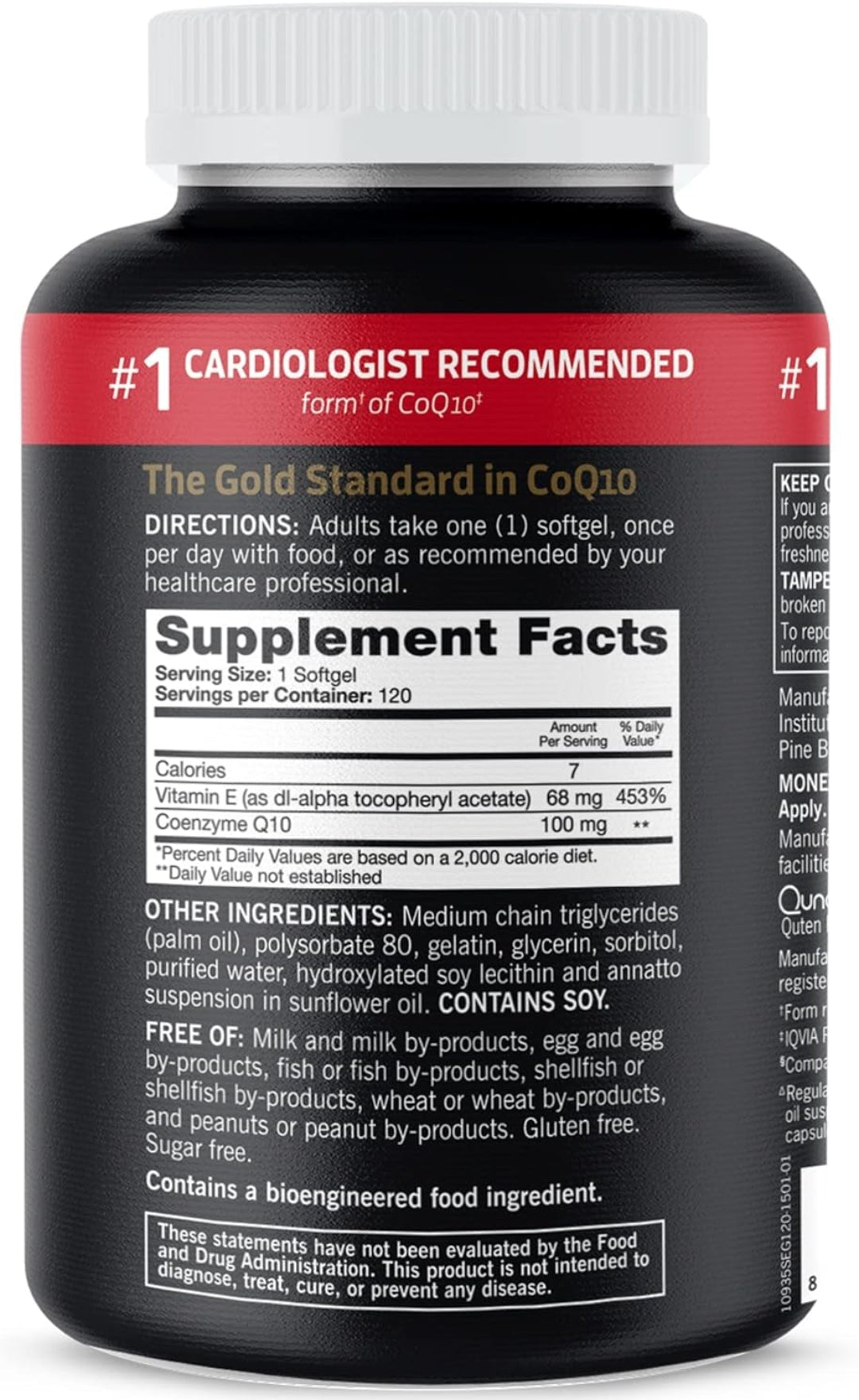 Qunol CoQ10 100mg Softgels
