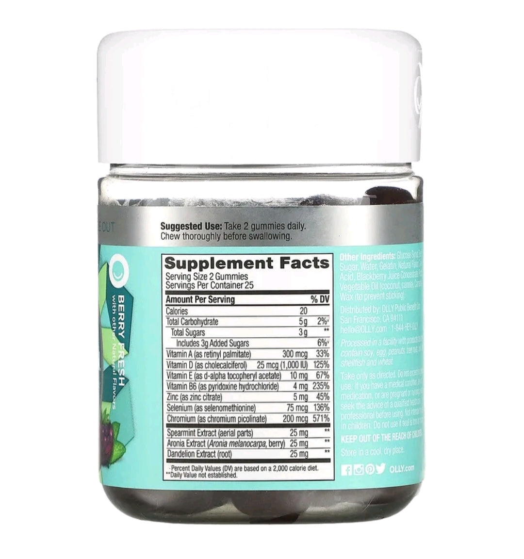 Olly Flawless Complexion Gummies