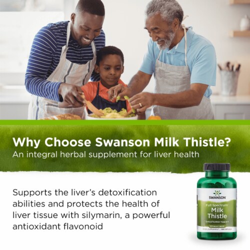 Swanson Milk Thistle, 500 mg