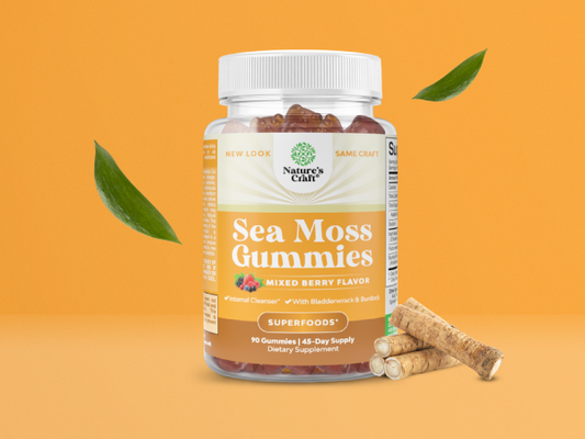 Sea Moss Gummies, Mixed Berry, 90 Gummies