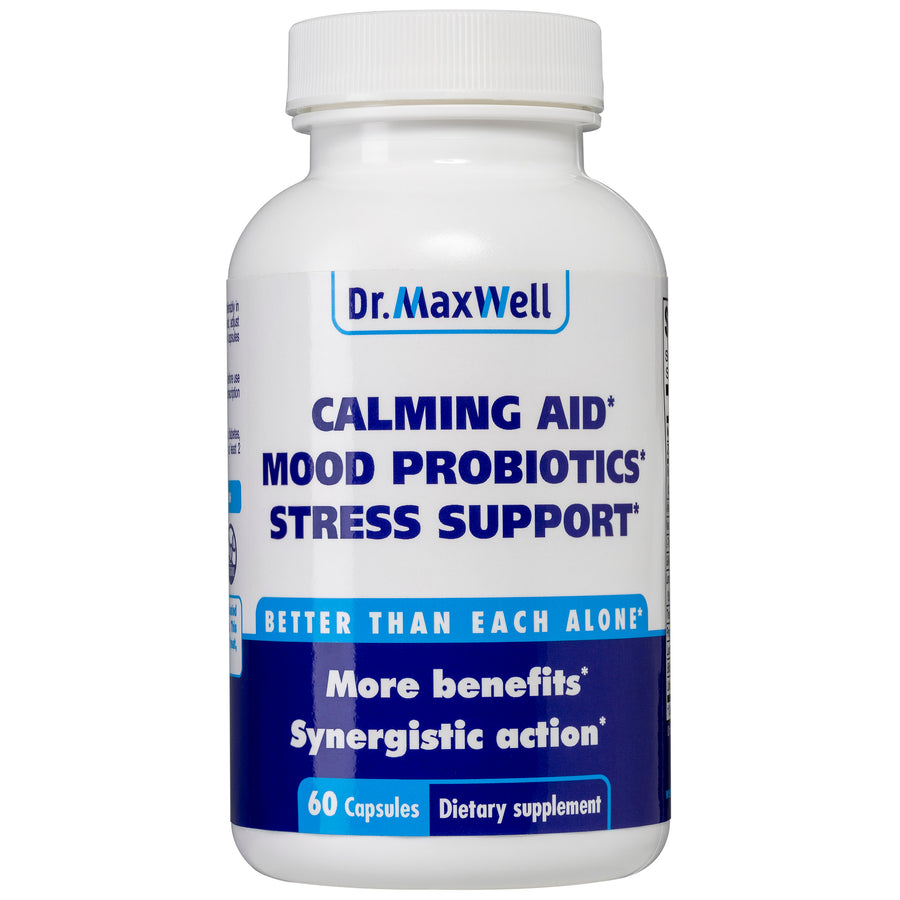 Dr.maxwell calm Aid mood probiotics & Stress Support