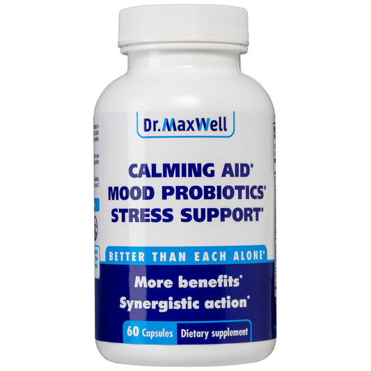 Dr.maxwell calm Aid mood probiotics & Stress Support
