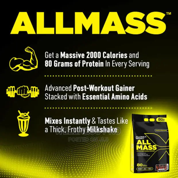 Allmax Nutrition Allmass Sports Gainer