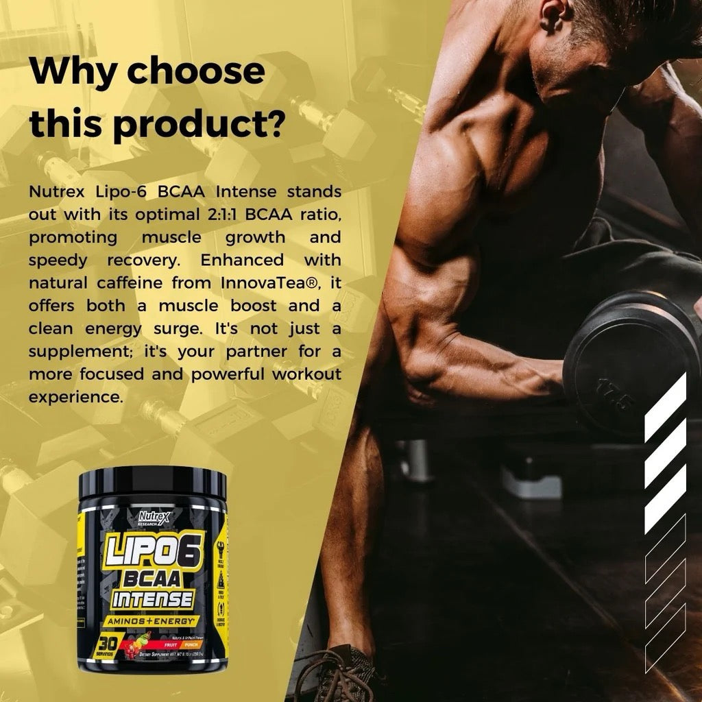 Nutrex Lipo-6 BCAA Intense