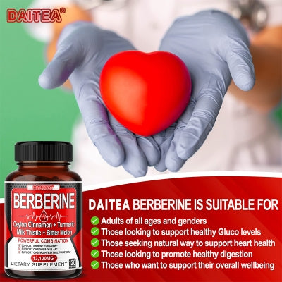 Daitea Berberine Supplement 13100mg