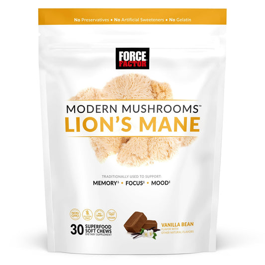 Force Factor Modern mushrooms lion's mane soft chews