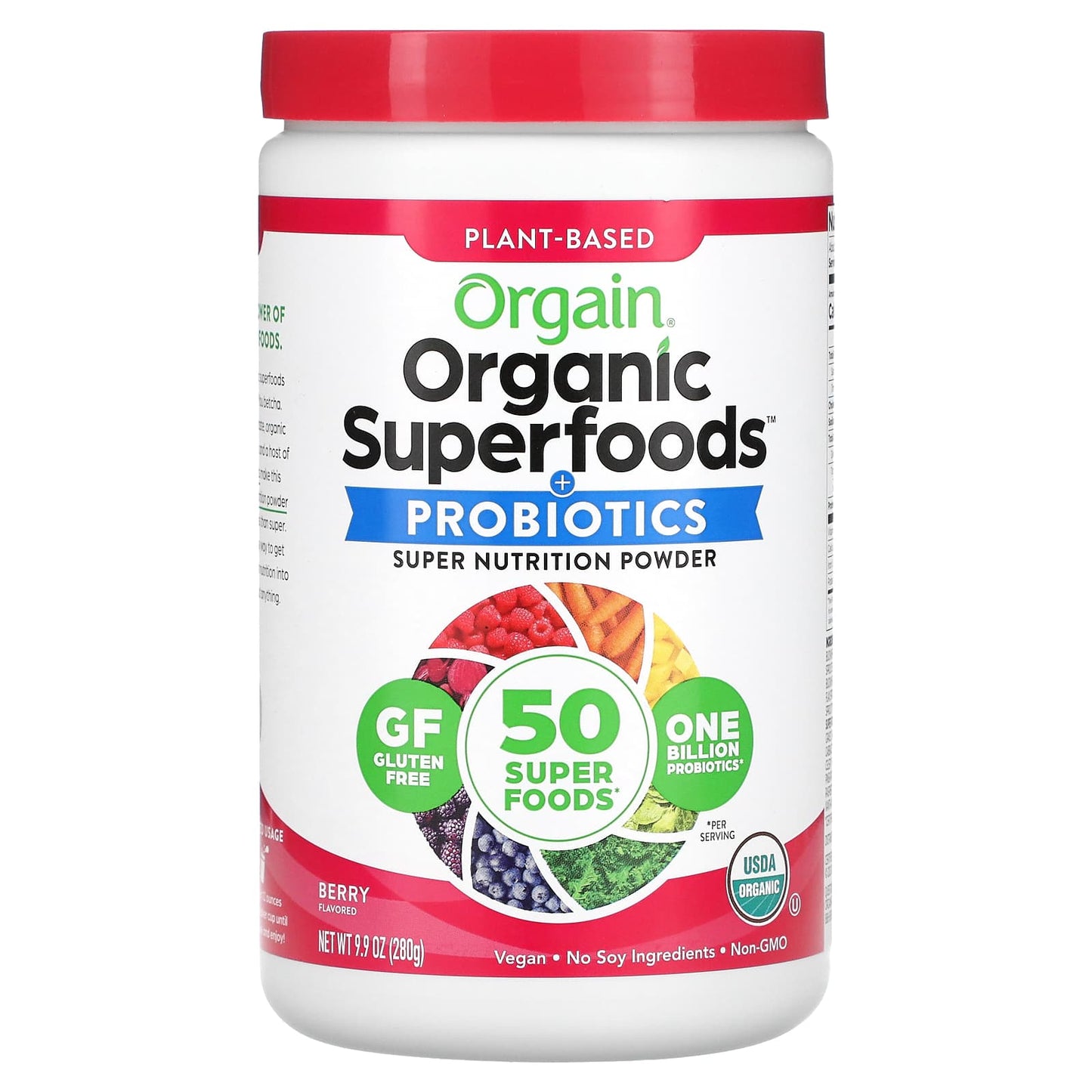 Organic Plant-Based Superfoods + Probiotics