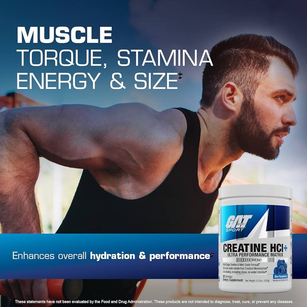 GAT Sport, Creatine HCl+ Ultra Performance Matrix