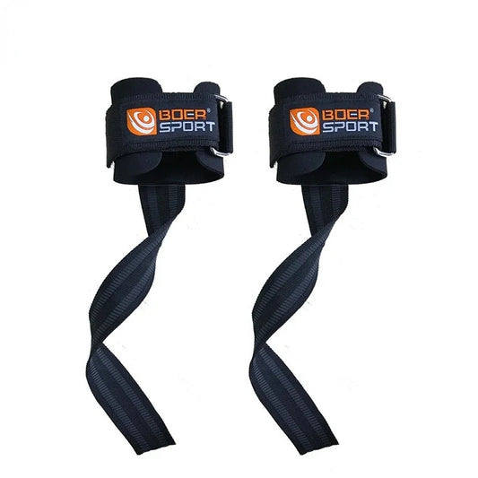 LIFTING STRAPS WITH WRIST PADS