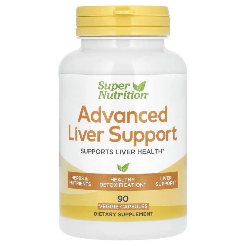 Super Nutrition Advanced Liver Support,Capsules