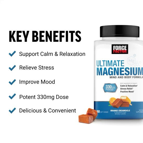 Force Factor Ultimate Magnesium Soft chews