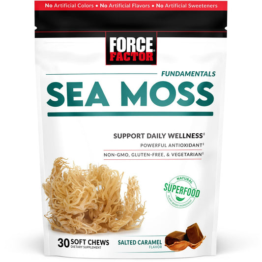 Fundamentals, Sea Moss, Salted Caramel, 30 Soft Chews