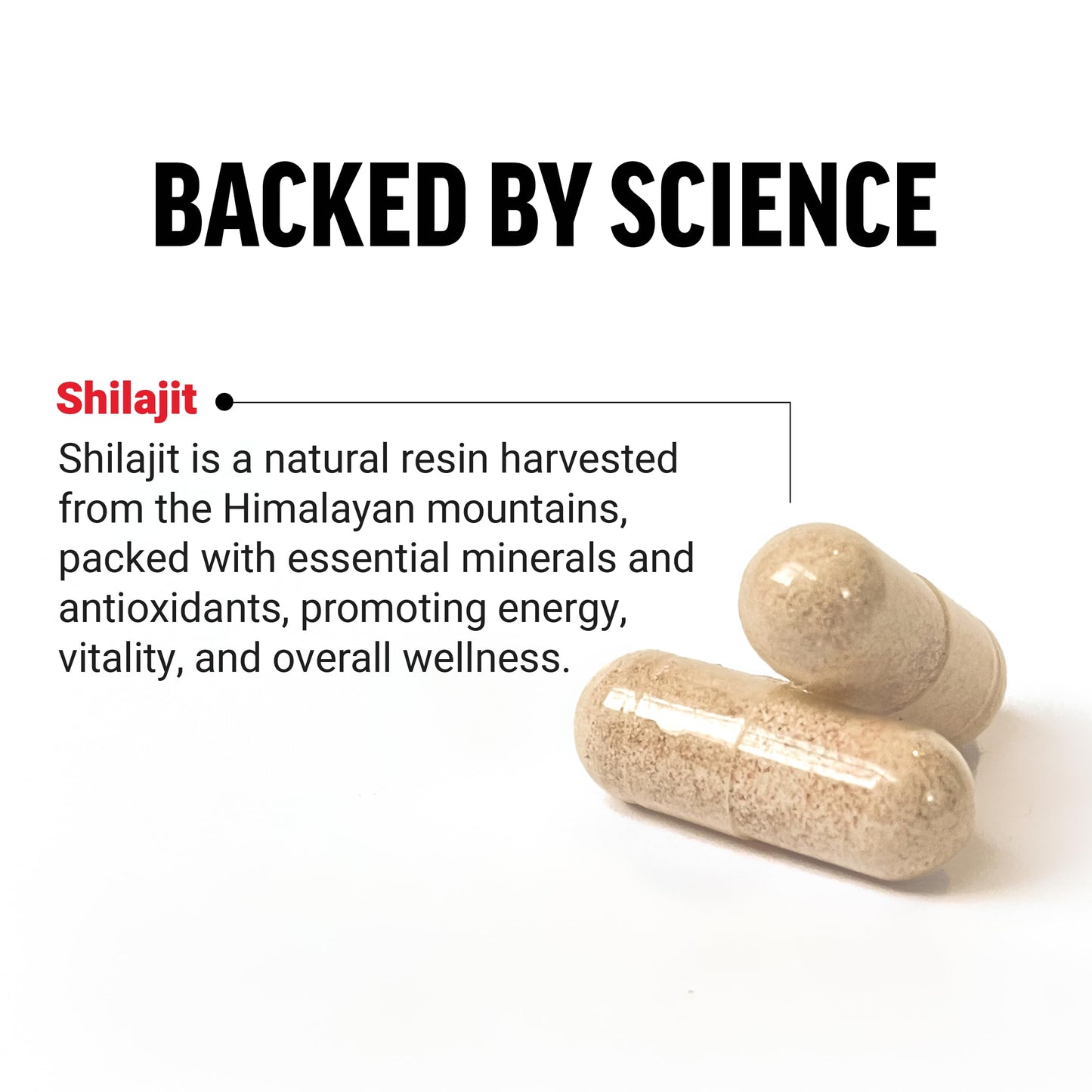 Force factor Shilajit, 250 mg,