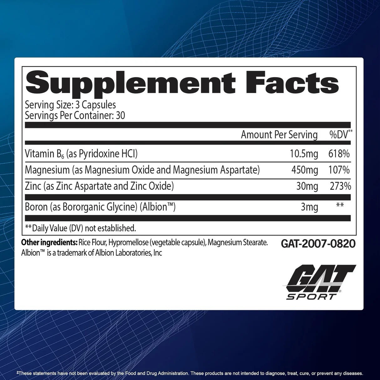 ZMAG-T
Overnight Recovery Support