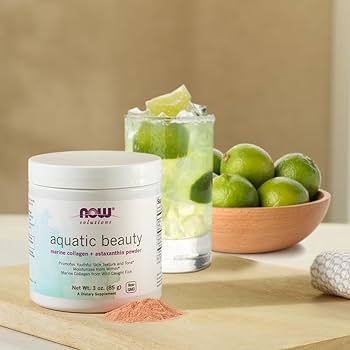 NOW Solutions Marine Collagen Aquatic Beauty Powder - 3oz