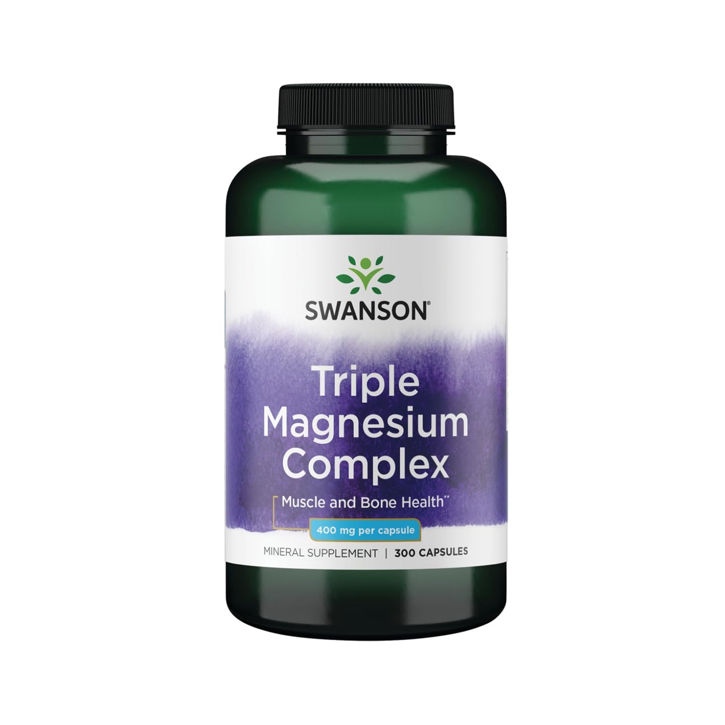 Swanson Triple Magnesium Complex, 400 mg