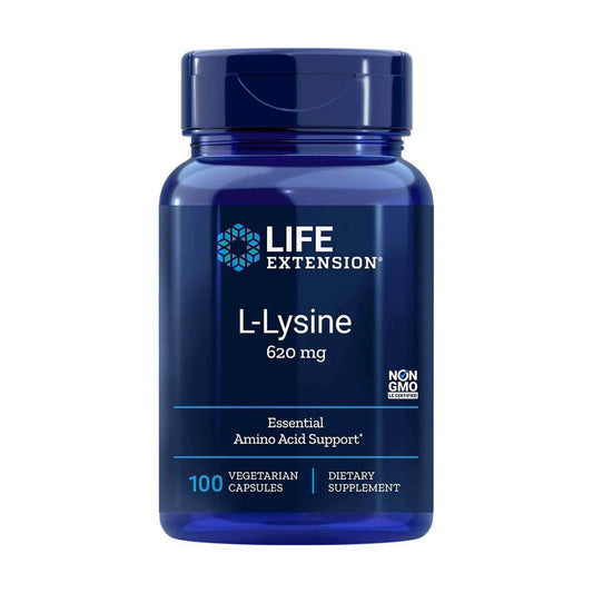 L-Lysine, 620 mg, Vegetarian Capsules
