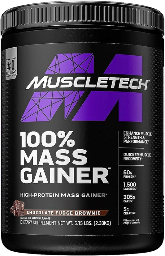 MuscleTech 100% Mass Gainer - 5.15lbs