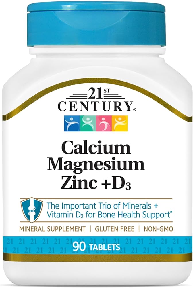 21st century calcium magnesium zinc + D3