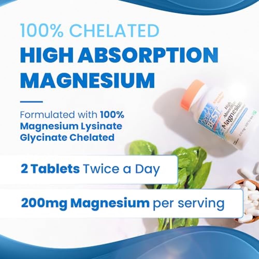 Doctor's best High absorption Magnesium 100 mg