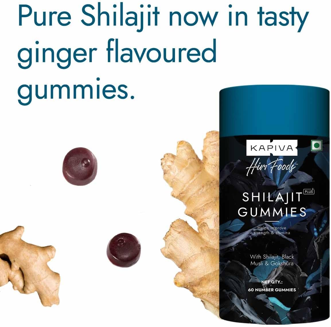 Kapiva Shilajit Plus Gummies