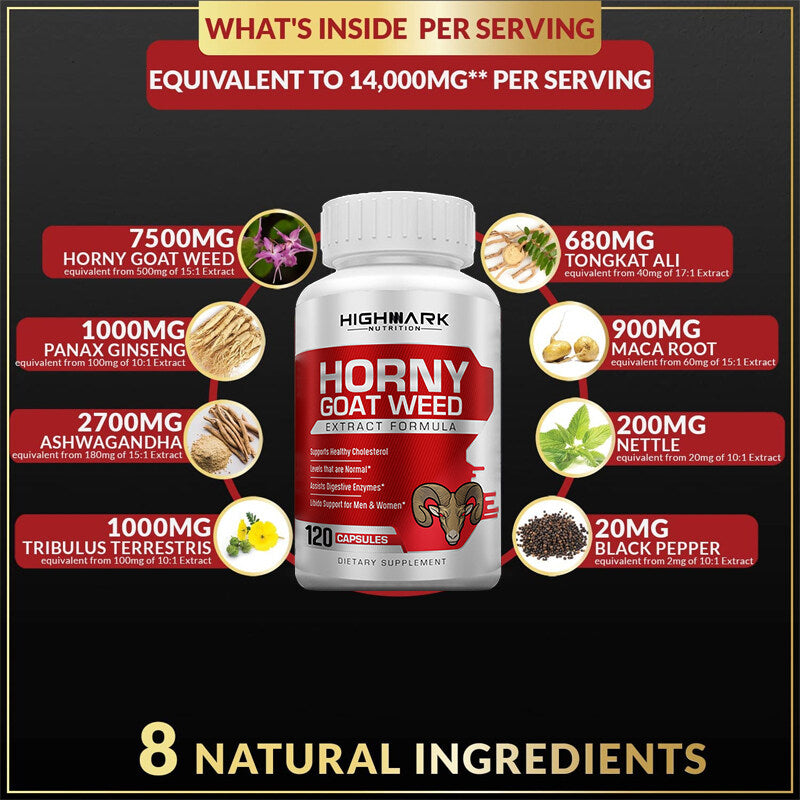 Highmark Ashwagandha With Maca, Capsules