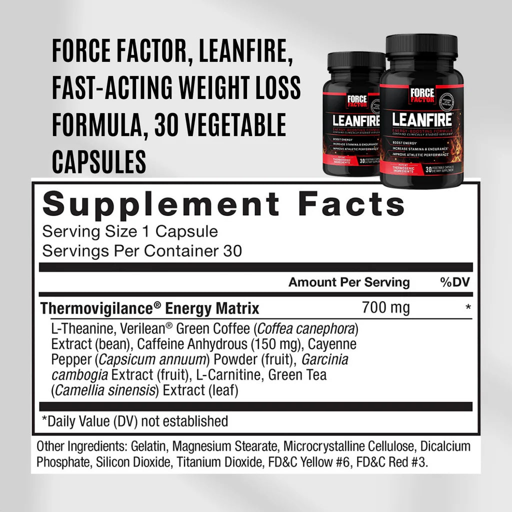 LeanFire, Fast-Acting Weight Loss Formula