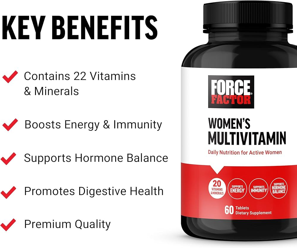 Force Factor Women's Multivitamin - 60 Tablets