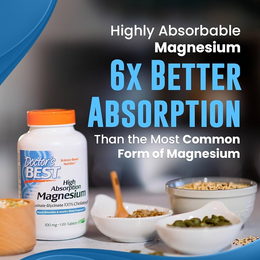 Doctor's best High absorption Magnesium 100 mg