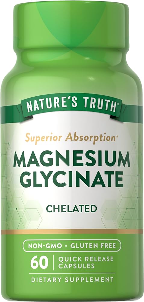 Nature's Truth Magnesium Glycinate (chelated)200mg