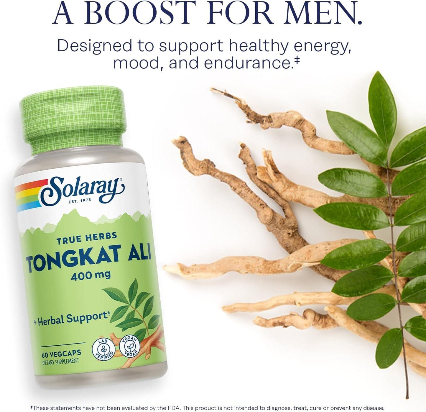 Solaray Tongkat Ali, 400 mg,