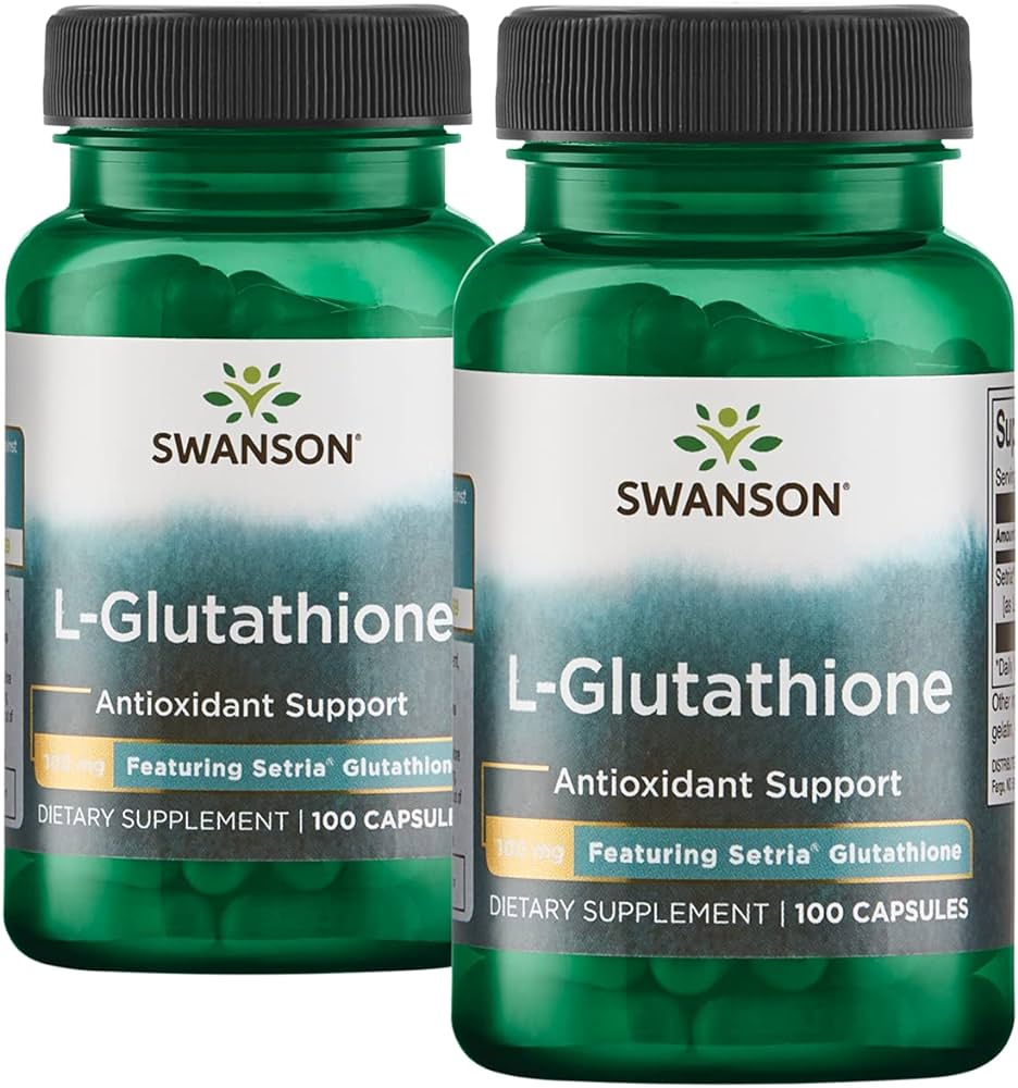 Swanson L-Glutathione, 100 mg Capsules