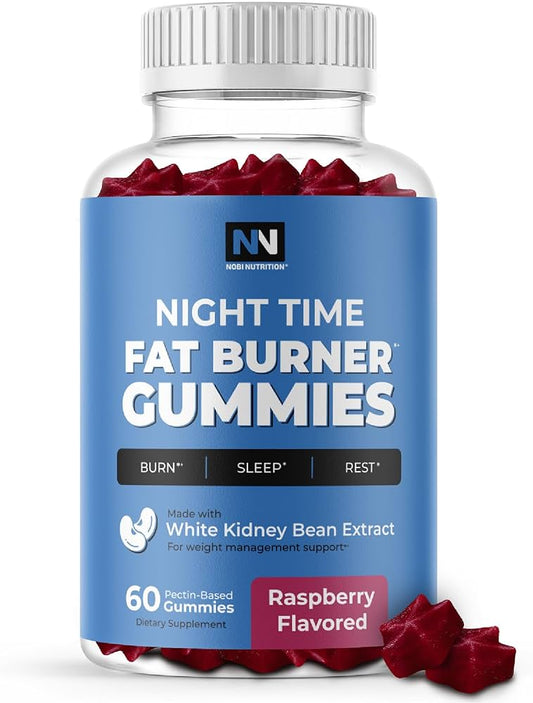 Night Time Fat Burn Gummies, Pectin Based Gummies