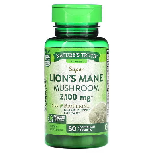Super Lion's Mane Mushroom plus Bioperine