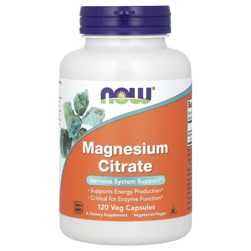 Now foods Magnesium Citrate 400mg