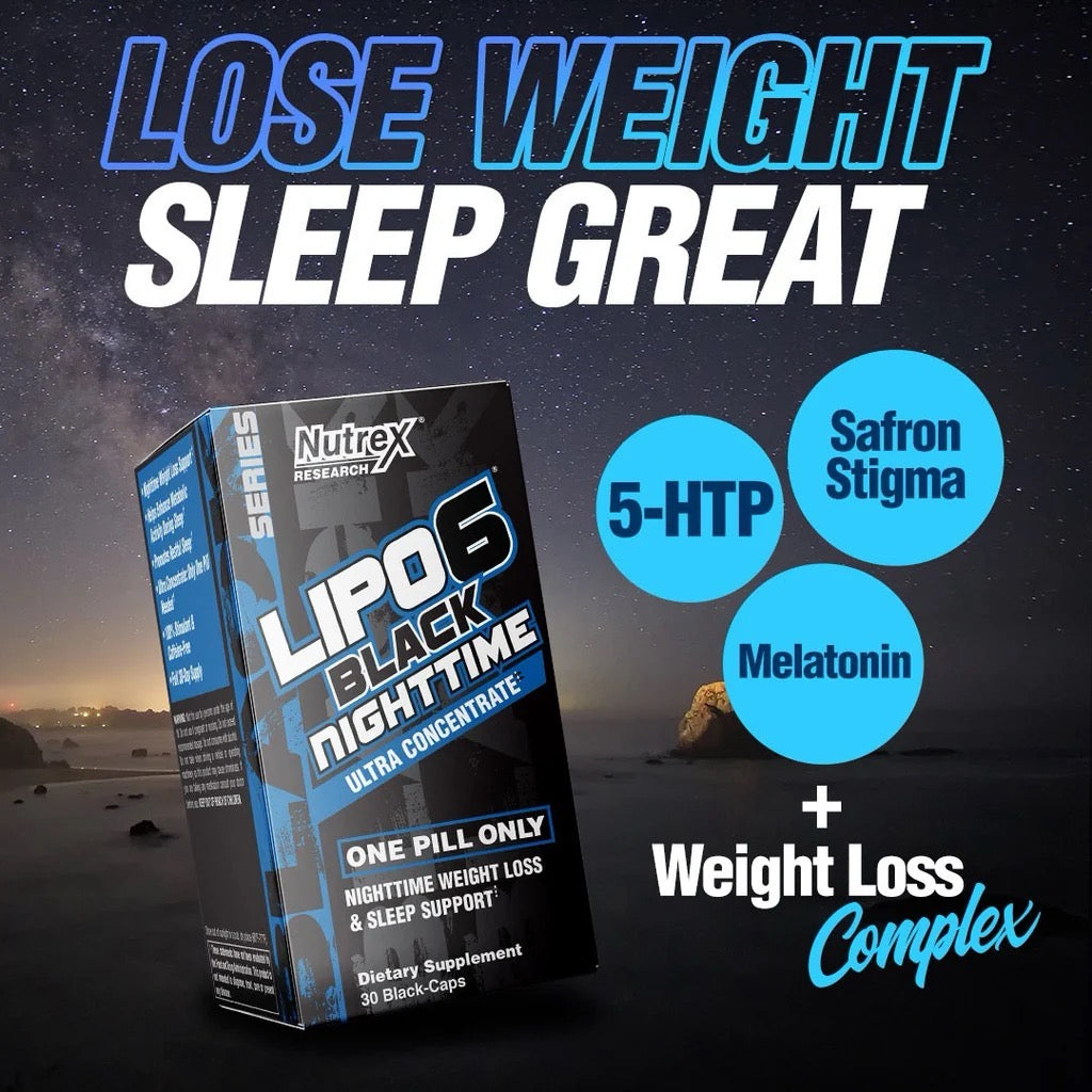 Nutrex Lipo6 Nighttime Capsules