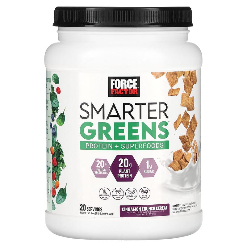 Force factor Smarter Greens Protein + Superfoods