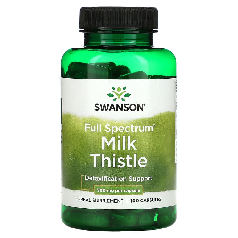 Swanson Milk Thistle, 500 mg
