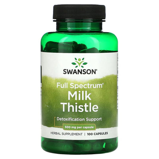 Swanson Milk Thistle, 500 mg