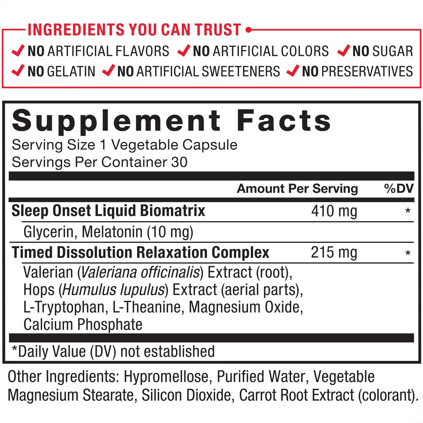 Somnapure Time Release Melatonin, 10 mg