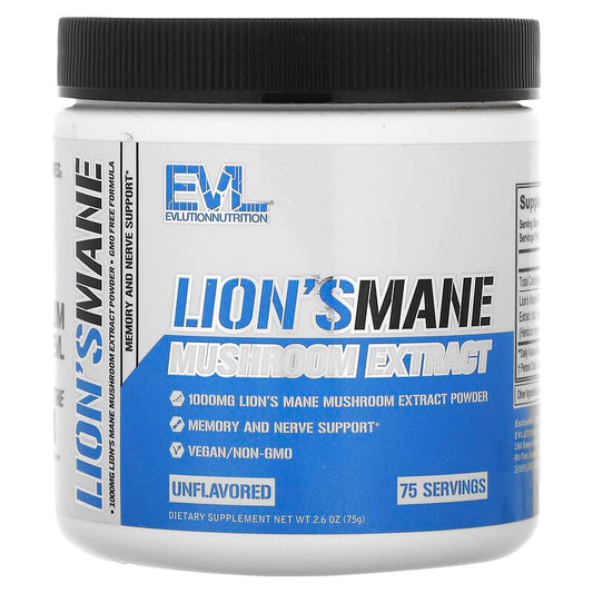Lion's Mane (EVL)Mushroom Extract, Unflavored