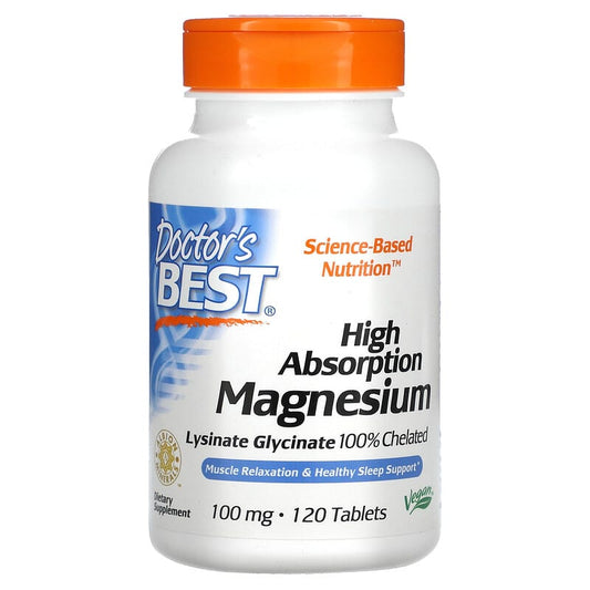 Doctor's best High absorption Magnesium 100 mg