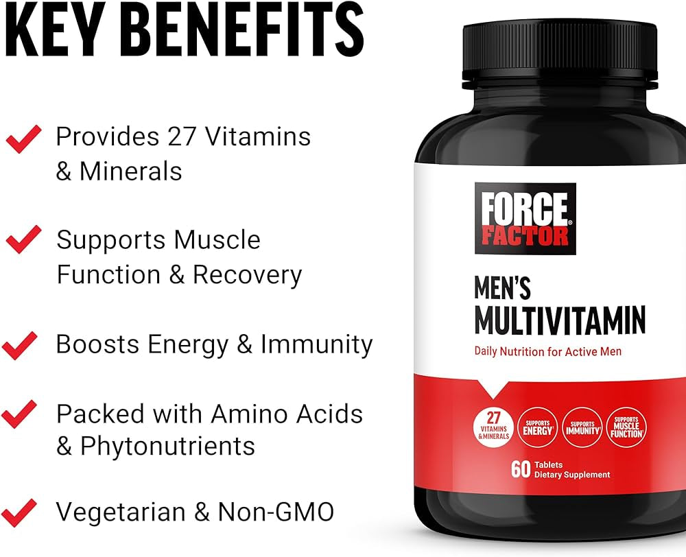 Force Factor Men's Multivitamin - 60 Tablets