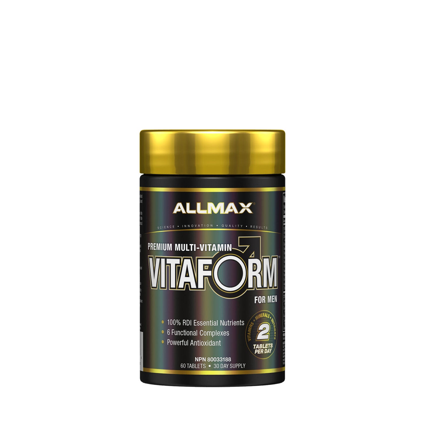 Allmax Vitaform, Premium Multi-Vitamin For Men, 60 Tablets